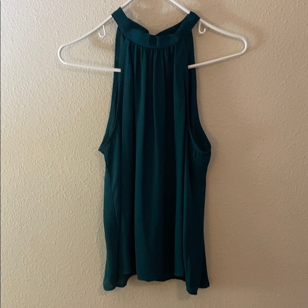 Emerald green tank top